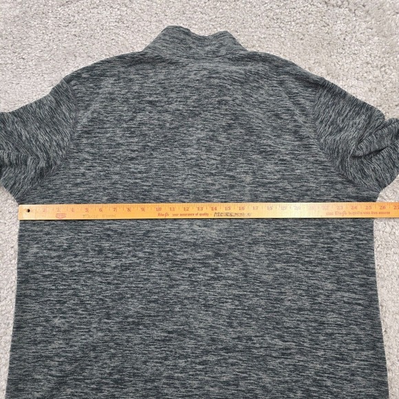 Eddie Bauer Sweater Mens XL Tall Gray First Ascent Fleece Long‎ Sleeve Pullover - Picture 7 of 10
